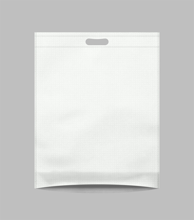 بگ پارچه ای 50*40 عمودی کف کاست 40 گرم دسته پانچ