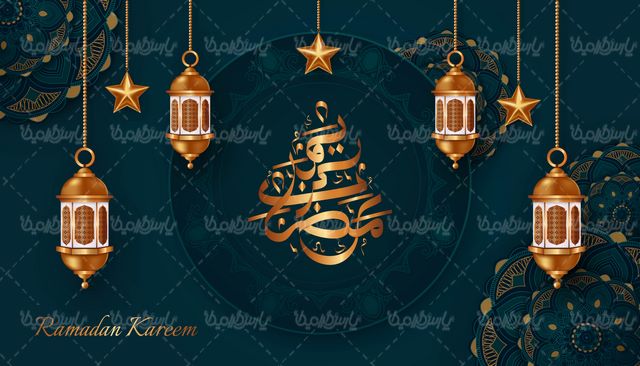 وکتور ماه رمضان - ایران طرح