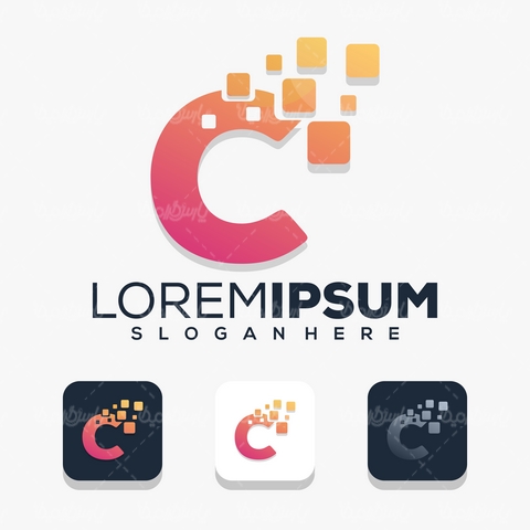 Vector logo letters - ایران طرح